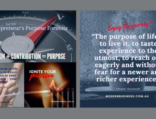 The purpose formula: Learn how to set purposeful goals.